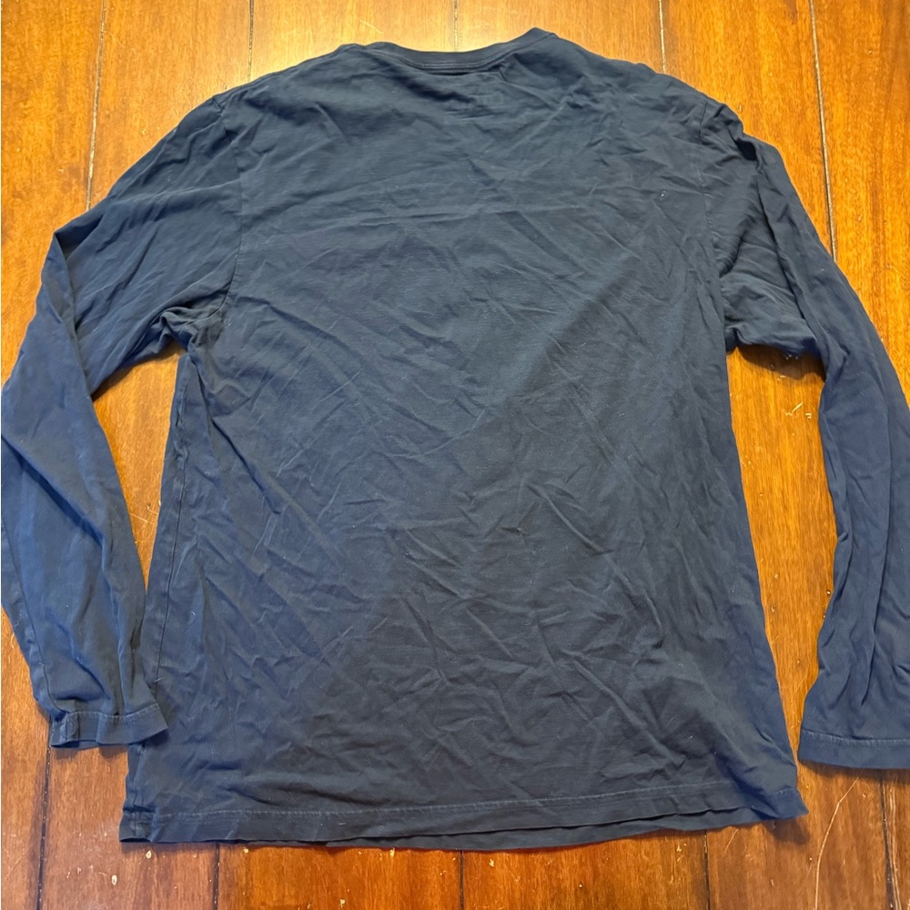 Under Armour Men's navy Long Sleeve Tee - Picture 4 of 4